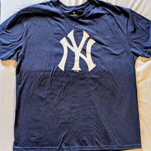 Fanatics Men's Dark Blue Yankees Tee